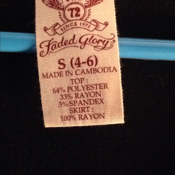 Black and blue sundress - Picture 4 of 4